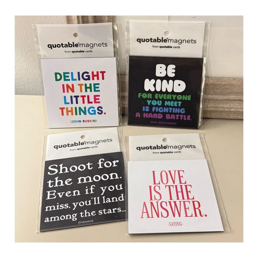 Quotable Magnets • Bundle (4)